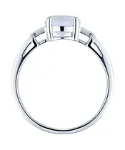 Женские Кольца_Серебро .925_ЛУННЫЙ КАМЕНЬ__4-Лазурит-Онлайн