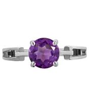 Женские Кольца_Серебро .925_АМЕТИСТ__3-Лазурит-Онлайн