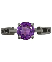 Женские Кольца_Серебро .925_АМЕТИСТ__3-Лазурит-Онлайн