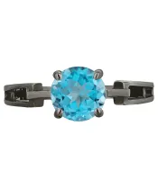 Женские Кольца_Серебро .925_ТОПАЗ__3-Лазурит-Онлайн