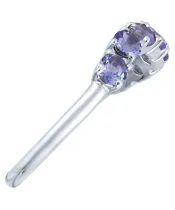 Женские Кольца_Серебро .925_ТАНЗАНИТ__5-Лазурит-Онлайн