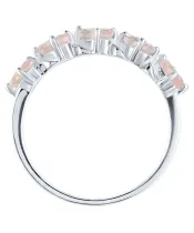 Женские Кольца_Серебро .925_КВАРЦ__4-Лазурит-Онлайн