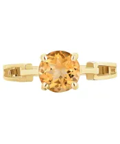 Женские Кольца_Серебро .925_ЦИТРИН__3-Лазурит-Онлайн