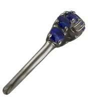 Женские Кольца_Серебро .925_САПФИР__5-Лазурит-Онлайн