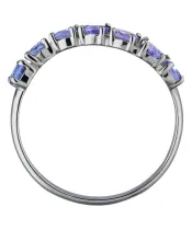 Женские Кольца_Серебро .925_ТАНЗАНИТ__4-Лазурит-Онлайн