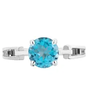 Женские Кольца_Серебро .925_ТОПАЗ__3-Лазурит-Онлайн