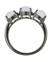 Женские Кольца_Серебро .925_ЛУННЫЙ КАМЕНЬ__4-Лазурит-Онлайн