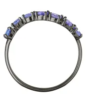 Женские Кольца_Серебро .925_ТАНЗАНИТ__4-Лазурит-Онлайн