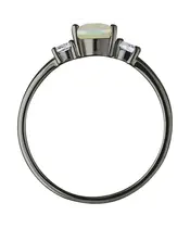 Женские Кольца_Серебро .925_ОПАЛ_Нанокристалл_4-Лазурит-Онлайн