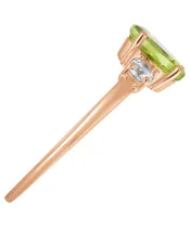 Женские Кольца_Серебро .925_ХРИЗОЛИТ_Нанокристалл_5-Лазурит-Онлайн