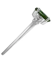 Женские Кольца_Серебро .925_ХРОМДИОПСИД_Нанокристалл_5-Лазурит-Онлайн