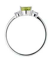 Женские Кольца_Серебро .925_ХРИЗОЛИТ_Нанокристалл_4-Лазурит-Онлайн