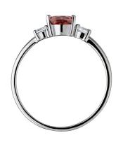 Женские Кольца_Серебро .925_ГРАНАТ_Нанокристалл_4-Лазурит-Онлайн