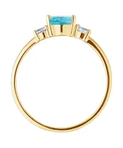 Женские Кольца_Серебро .925_АПАТИТ_Нанокристалл_4-Лазурит-Онлайн