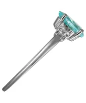 Женские Кольца_Серебро .925_АПАТИТ_Нанокристалл_5-Лазурит-Онлайн