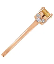 Женские Кольца_Серебро .925_ЦИТРИН_Нанокристалл_5-Лазурит-Онлайн