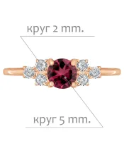 Женские Кольца_Серебро .925_ТУРМАЛИН_Нанокристалл_2-Лазурит-Онлайн