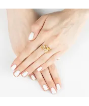 Женские Кольца_Серебро .925_ЦИТРИН_Нанокристалл_7-Лазурит-Онлайн