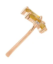 Женские Кольца_Серебро .925_ЦИТРИН_Нанокристалл_5-Лазурит-Онлайн