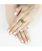 Женские Кольца_Серебро .925_ХРОМДИОПСИД__7-Лазурит-Онлайн