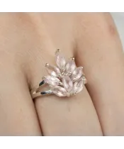 Женские Кольца_Серебро .925_КВАРЦ__6-Лазурит-Онлайн