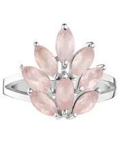 Женские Кольца_Серебро .925_КВАРЦ__3-Лазурит-Онлайн