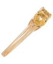 Женские Кольца_Серебро .925_ЦИТРИН__5-Лазурит-Онлайн