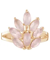 Женские Кольца_Серебро .925_КВАРЦ__3-Лазурит-Онлайн