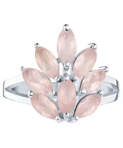 Женские Кольца_Серебро .925_КВАРЦ__3-Лазурит-Онлайн