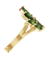 Женские Кольца_Серебро .925_ХРОМДИОПСИД__5-Лазурит-Онлайн