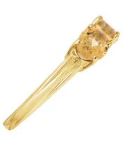 Женские Кольца_Серебро .925_ЦИТРИН__5-Лазурит-Онлайн