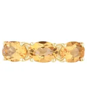 Женские Кольца_Серебро .925_ЦИТРИН__3-Лазурит-Онлайн