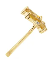 Женские Кольца_Серебро .925_ЦИТРИН_Нанокристалл_5-Лазурит-Онлайн