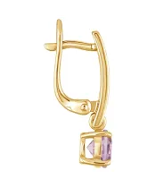 Женские Серьги_Серебро .925_АМЕТИСТ__3-Лазурит-Онлайн