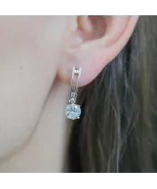 Женские Серьги_Серебро .925__Нанокристалл_3-Лазурит-Онлайн