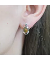 Женские Серьги_Серебро .925_ОПАЛ__3-Лазурит-Онлайн