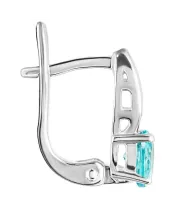 Женские Серьги_Серебро .925_АПАТИТ__2-Лазурит-Онлайн