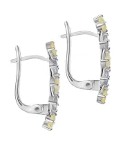 Женские Серьги_Серебро .925_ТАНЗАНИТ__2-Лазурит-Онлайн