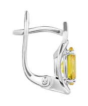 Женские Серьги_Серебро .925__Нанокристалл_2-Лазурит-Онлайн