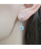 Женские Серьги_Серебро .925_ТОПАЗ__3-Лазурит-Онлайн