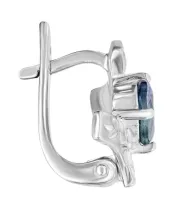 Женские Серьги_Серебро .925_ТАНЗАНИТ__2-Лазурит-Онлайн