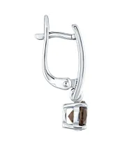 Женские Серьги_Серебро .925_РАУХТОПАЗ__3-Лазурит-Онлайн