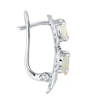 Женские Серьги_Серебро .925_ОПАЛ__3-Лазурит-Онлайн