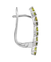 Женские Серьги_Серебро .925__Нанокристалл_2-Лазурит-Онлайн