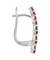 Женские Серьги_Серебро .925__Нанокристалл_2-Лазурит-Онлайн