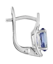 Женские Серьги_Серебро .925_ТАНЗАНИТ__2-Лазурит-Онлайн