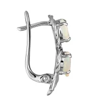 Женские Серьги_Серебро .925_ОПАЛ__3-Лазурит-Онлайн