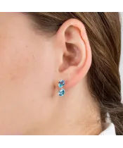 Женские Серьги_Серебро .925_ТОПАЗ__3-Лазурит-Онлайн