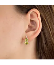 Женские Серьги_Серебро .925_ХРИЗОЛИТ_Нанокристалл_3-Лазурит-Онлайн