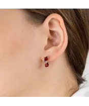 Женские Серьги_Серебро .925_ГРАНАТ__3-Лазурит-Онлайн